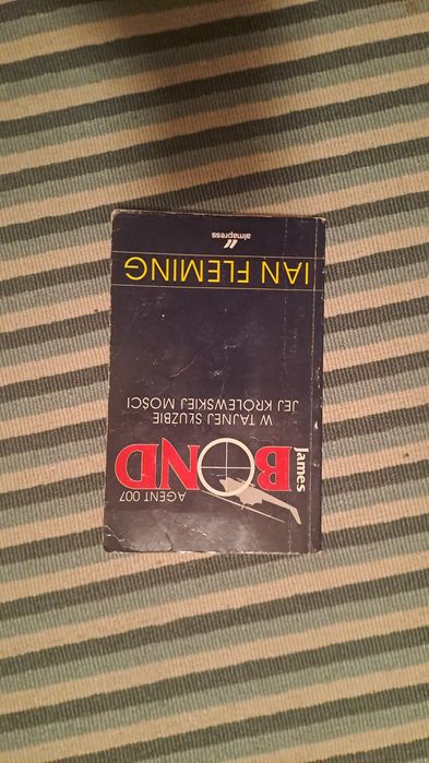 James Bond agent 007 Ian Fleming ksiazka