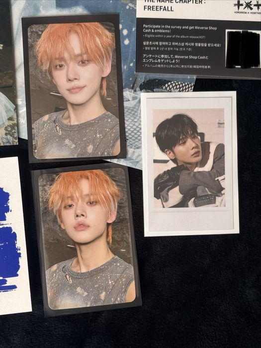Album TxT The name chapter Freefall Melancholy Ver