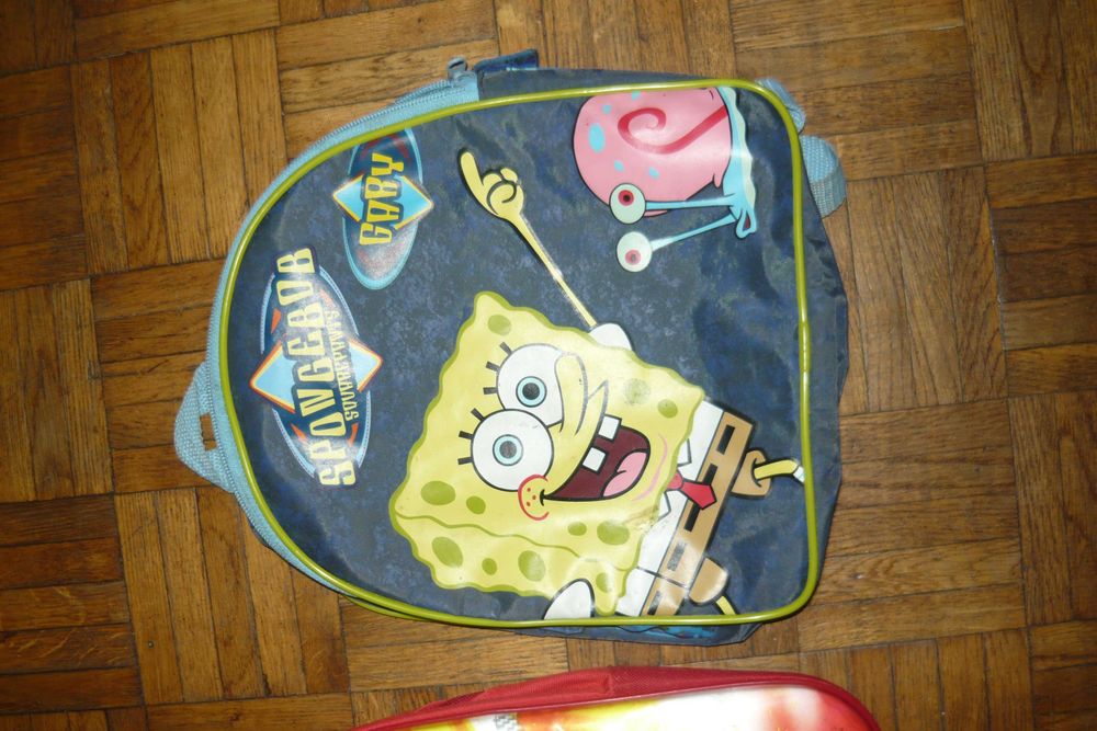 Plecaki McQueen i SpongeBob - plecak z bajki
