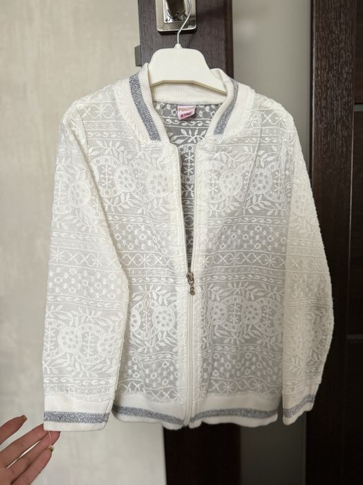 Куртка вітровка для дівчинки 6-7 р