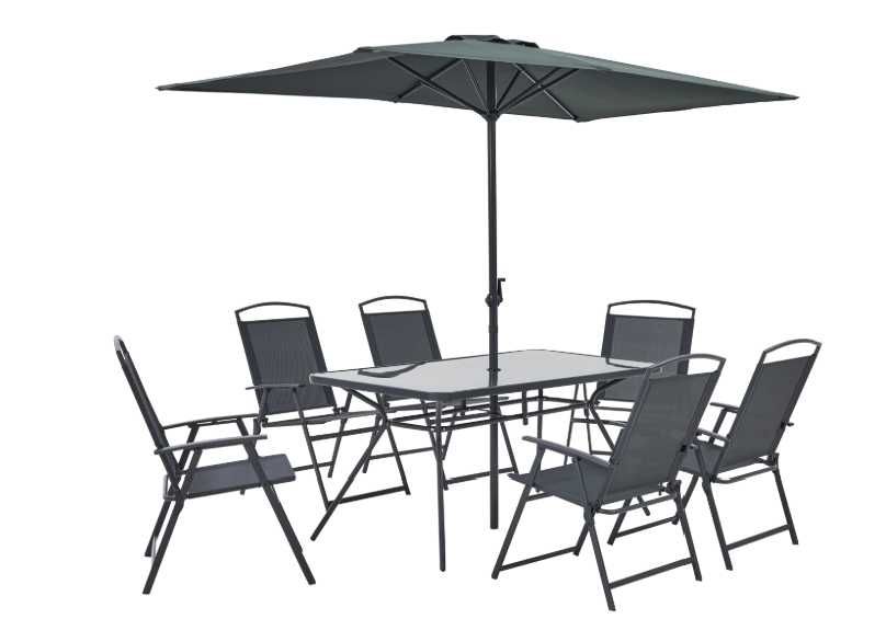 Conjunto de MESA e CHAPÉU de Jardim