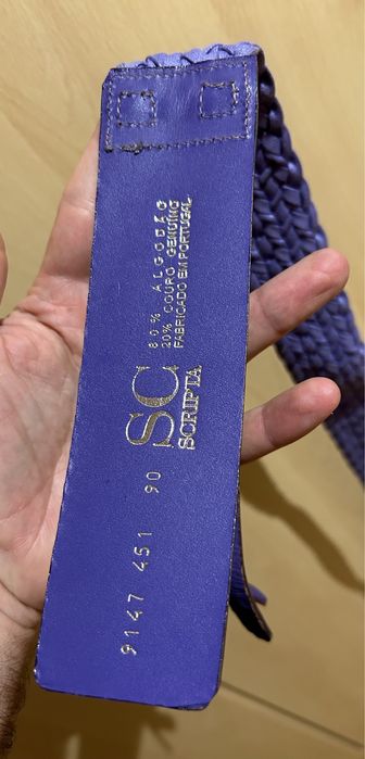 Scripta cinto roxo purple