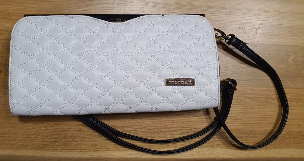 Biała kopertówka torebka monnari