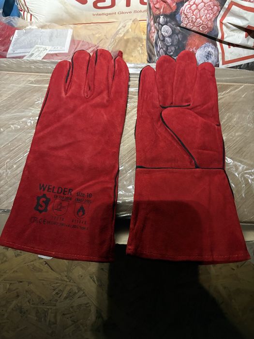 Rekawice spawalnicze r.10 skóra Welder
