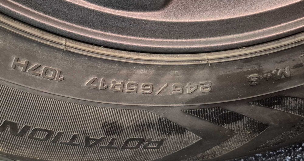 Koła Grand Cherokee 245/75 R17 po renowacji