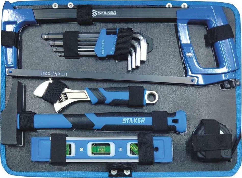 MALA 133 FERRAMENTAS 1/4″ 1/2″ AZUL/PRETO STILKER LL29