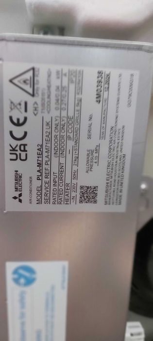 Jednostka Kasetonowa Mitsubishi Electric PLA-ZM71EA2 7,1kW Nowy