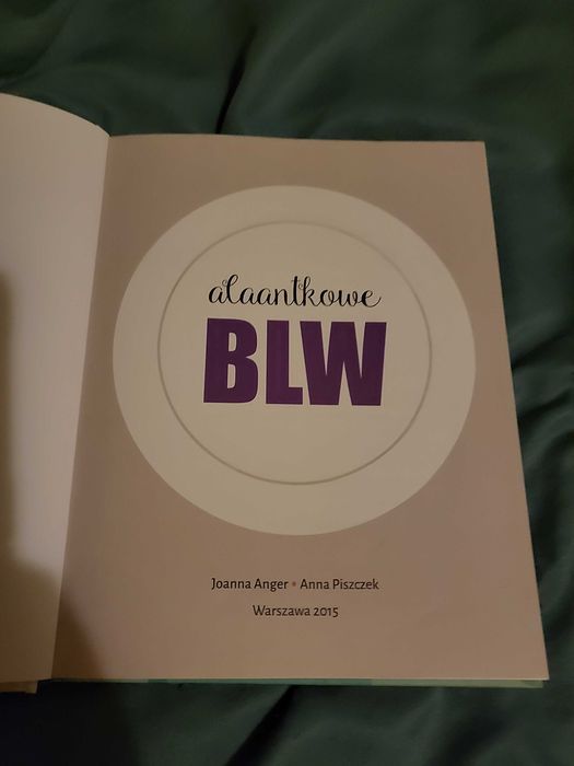 BLW alaantkowe ksiazka