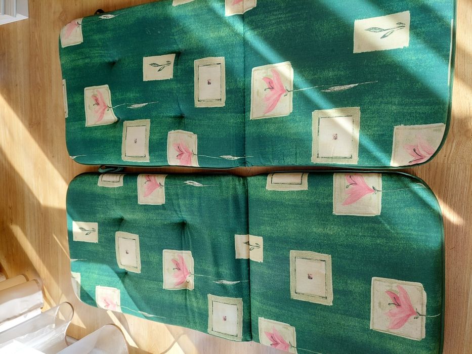 2 poduszki na fotele ogrodowe 50x115