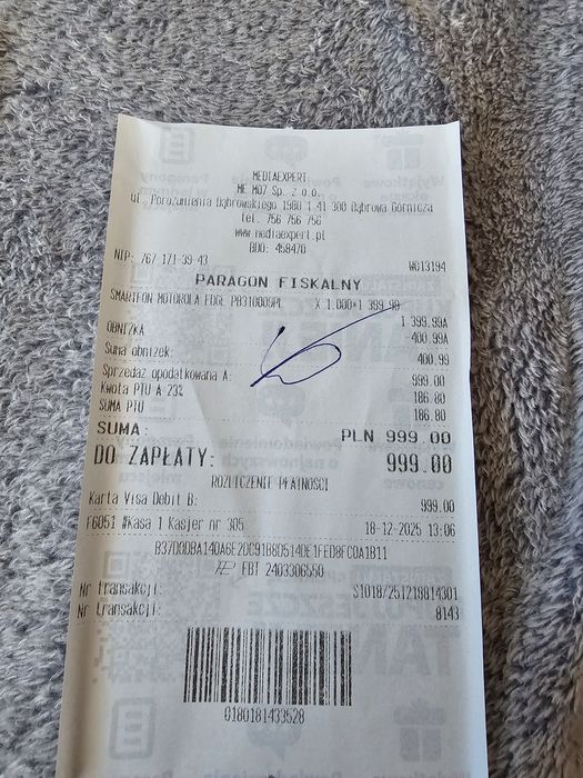 Motorola edge 50 neo  12/512GB gwarancja 2 lata