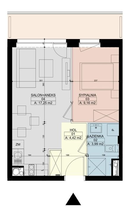 Apartament Premium 35m² + Taras na Dachu 35m² z Widokiem na Morze