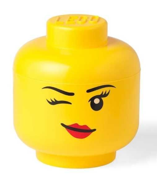 Lego Контейнер для зберігання маленька голова. В наявності