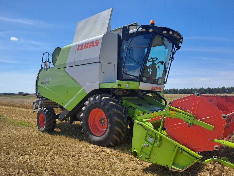 claas tucano 320 stan bardzo dobry mało używany 900mth