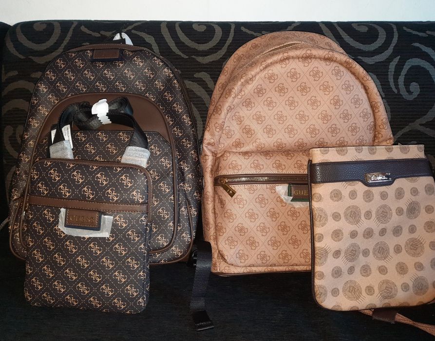 Mochila Guess top, Mochila Tommy e David jones