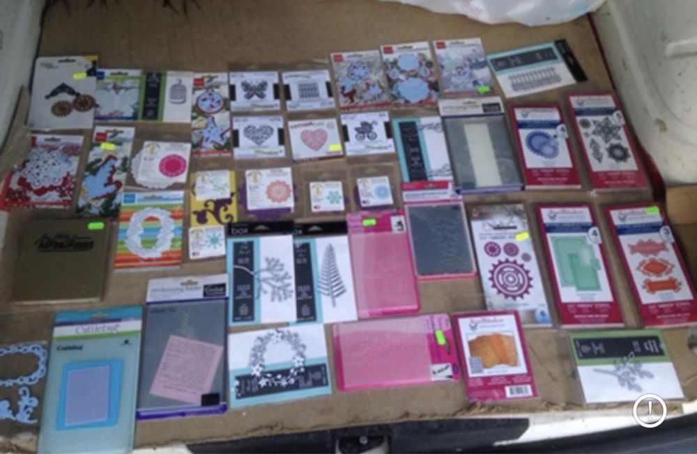 Продам ножи и папки для машинки Sizzix и для скрапбукинга