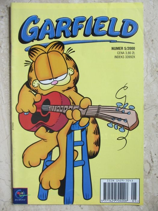 Komiksy "Garfield" z 2000 r.