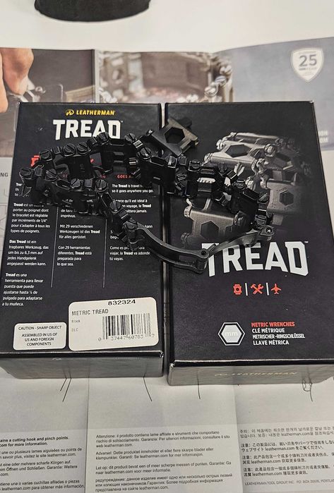 Leatherman TREAD Black DLC METRIC multitool EDC Wrocław
