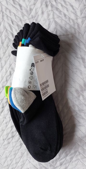 Skarpety zestaw 7pak 25-27 nowe H&M dni tygodnia