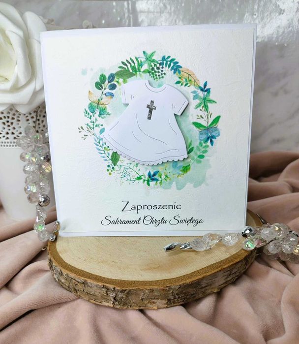 Zaproszenia na Chrzest Święty personalizowane