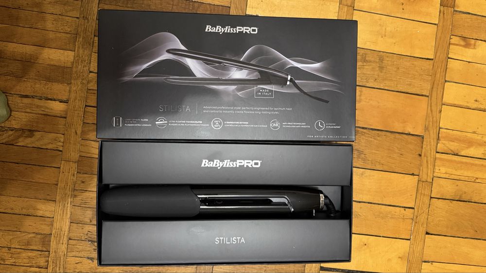 Щипці-випрямлячі для волосся Babyliss PRO Stilista BAB3550E