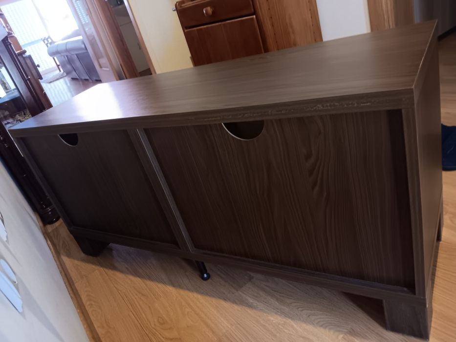 Móvel TV IKEA Móvel TV do IKEA,  cor castanho escuro,