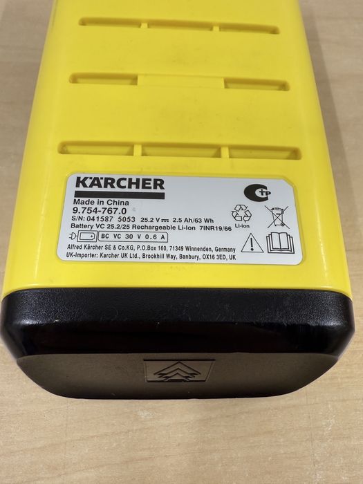 Akumulator bateria odkurzacz karcher vc6 vc 6 premium vc7 vc 7 premium