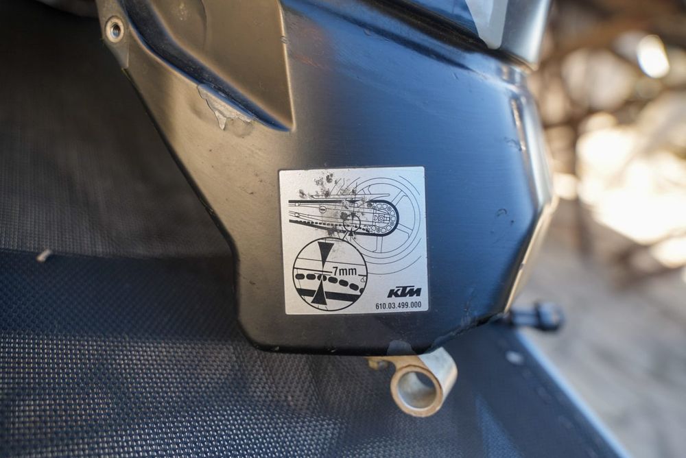 Deposito KTM 990 super duke