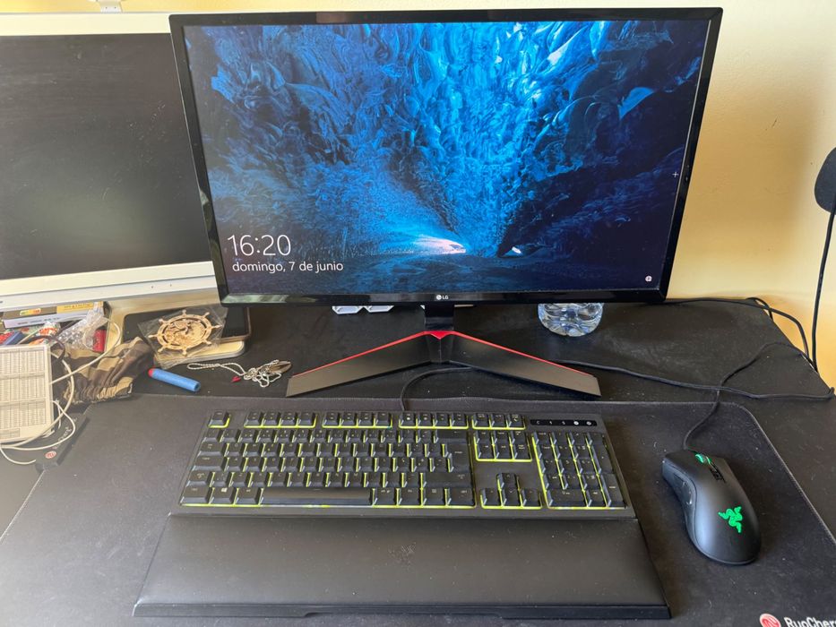 teclado, rato, monitor