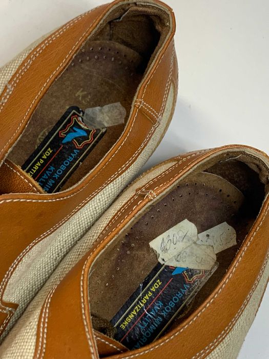 Чоловічі туфлі, броги оксфорді парусин р 43 (28 см.) Уцінка  нове