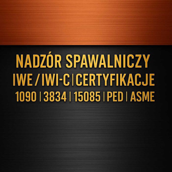 IWE/IWI-C | SPAWALNIK | RWC | 1090 • 3834 • 15085 • PED • Certyfikacje