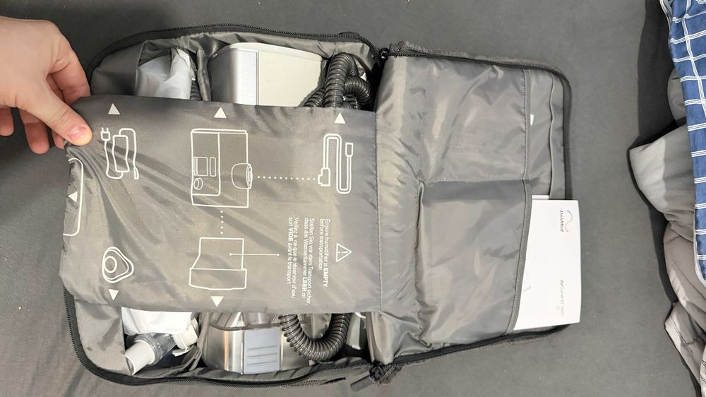ResMed AirCurve 10 VAuto BiPAP nawilżacz, gwarancja do 2028