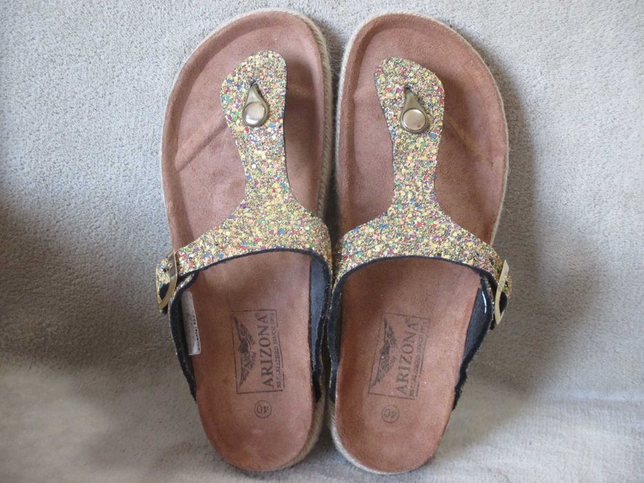 Босоніжки. Шльопанці. В"єтнамки Arizona як BIRKENSTOCK® Gizeh роз 40