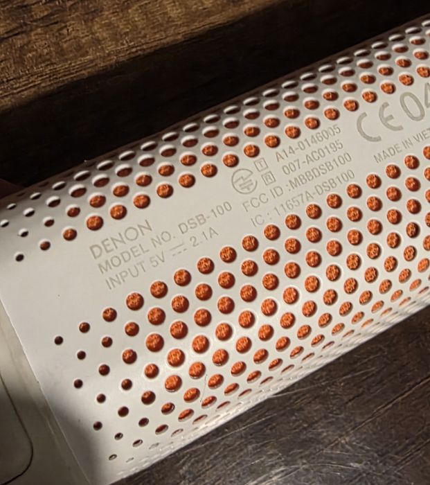 Glosnik Bluetooth, Denon DSB-100, Wysoka Jakość!