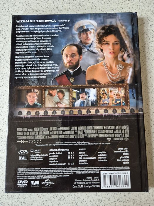 Film na DVD Anna Karenina