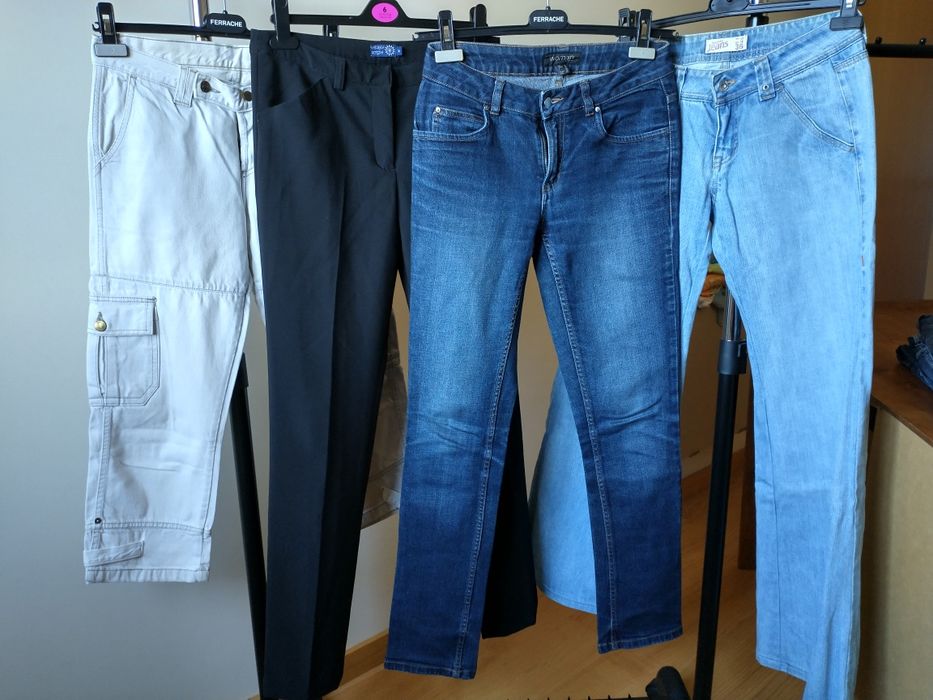 Calças corsários 36 Bershka Massimo Dutti