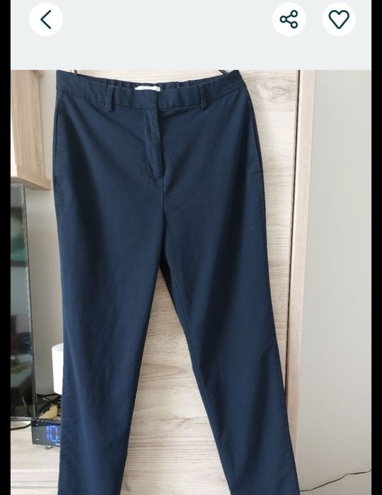 I granatowe lekkie M&S 12 regular, 40