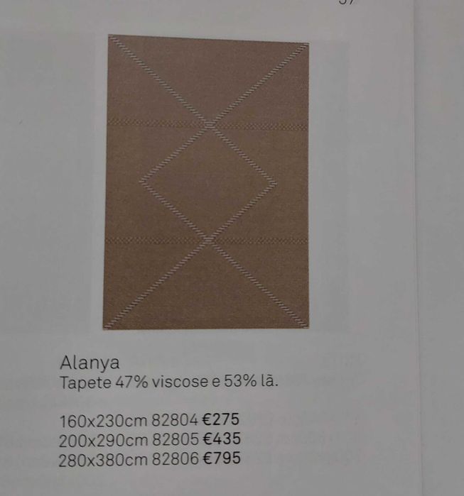 Tapete ALANYA da AREA STORE - Novo (2,00 x 2,90 mt)