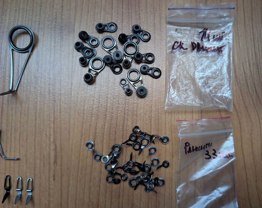 Родбилдинг Кольца для удилищ рыболовных Fuji SeaGuide ранинги тюльпаны