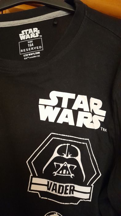 Bluzka z długim rękawem Reserved Star Wars r. 164, stan bdb