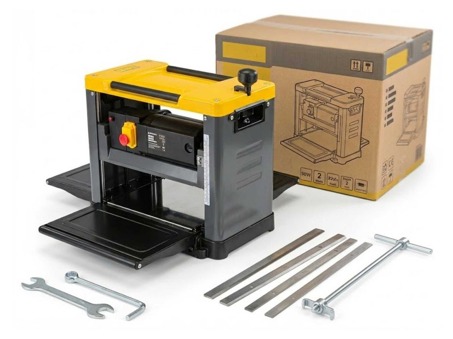 Strugarka Powermat 2000W 330mm Noże HSS 8000 obr/min ZESTAW