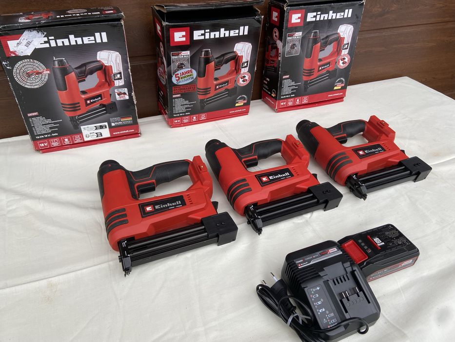 Zszywacz / gwozdziarka aku 2,5ah einhell te-cn 18li