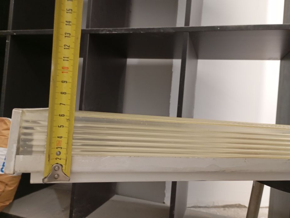 Candeeiro teto cozinha ou garagem lâmpadas fluorescentes