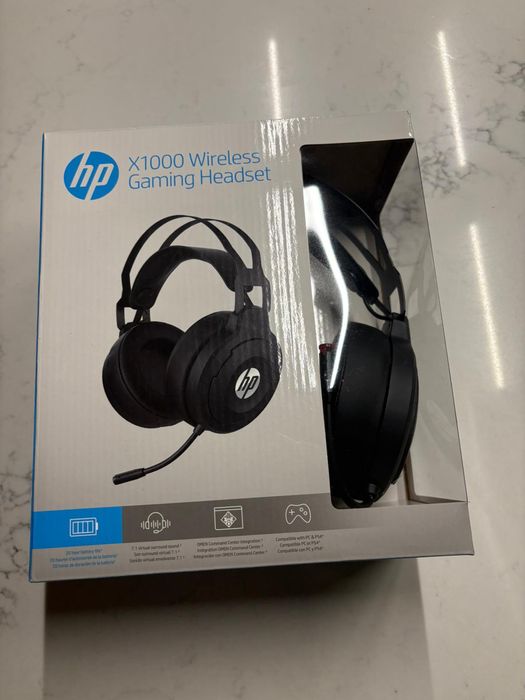 Słuchawki gamingowe bezprzewodowe HP x1000