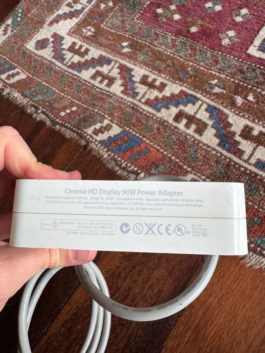 Apple Cinema HD Display 90W Power Adapter