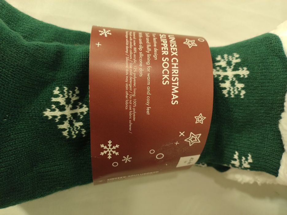 Skarpety Bożonarodzeniowe 44-46 unisex