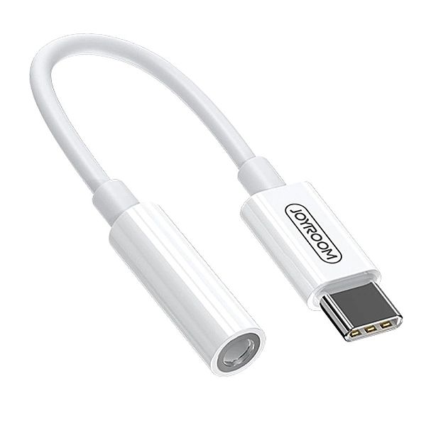 Joyroom adapter przejściówka słuchawek 3,5 mm mini jack (żeński) - USB