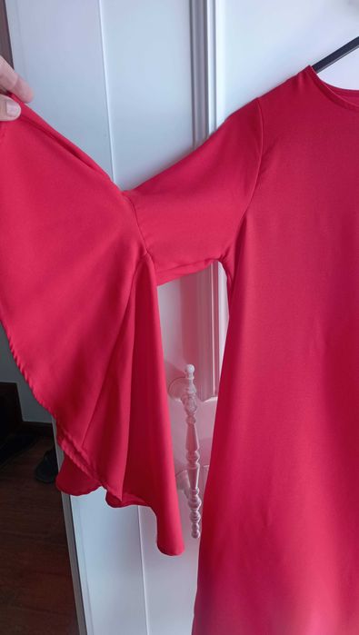 Vestido vermelho Zara