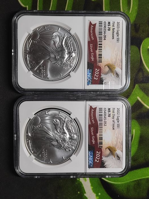 2023 1 American Silver Eagle - NGC MS70