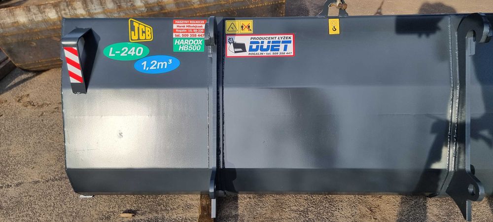 łyżka manitou 1,2m3 merlo HARDOX HB500
