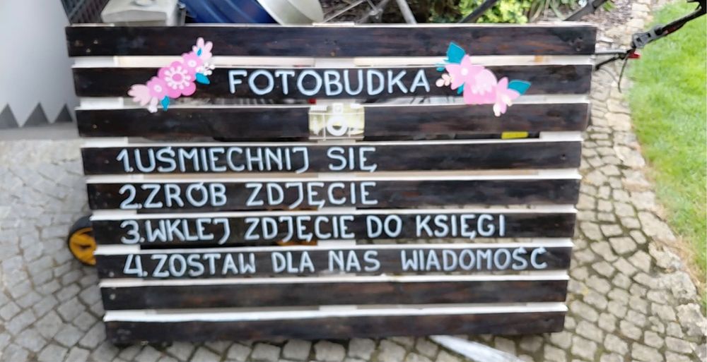 Fotobudka z palety